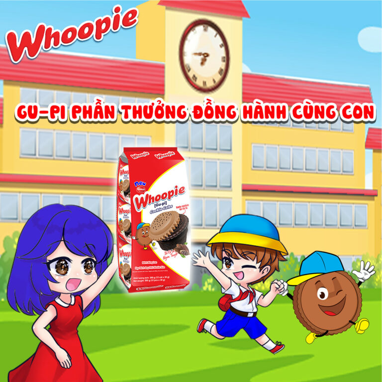 Whoopie (Gu-pi) Cookie – Cupcake is proud to be a part of the 12th Phu My Hung Children’s Day