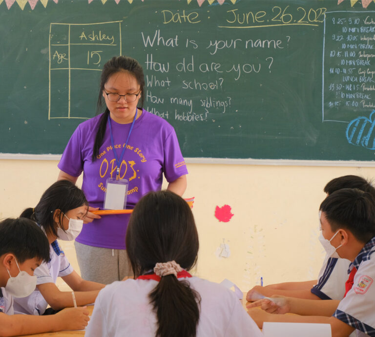 Lawrence S. Ting Foundation hosted English summer camp in Soc Trang