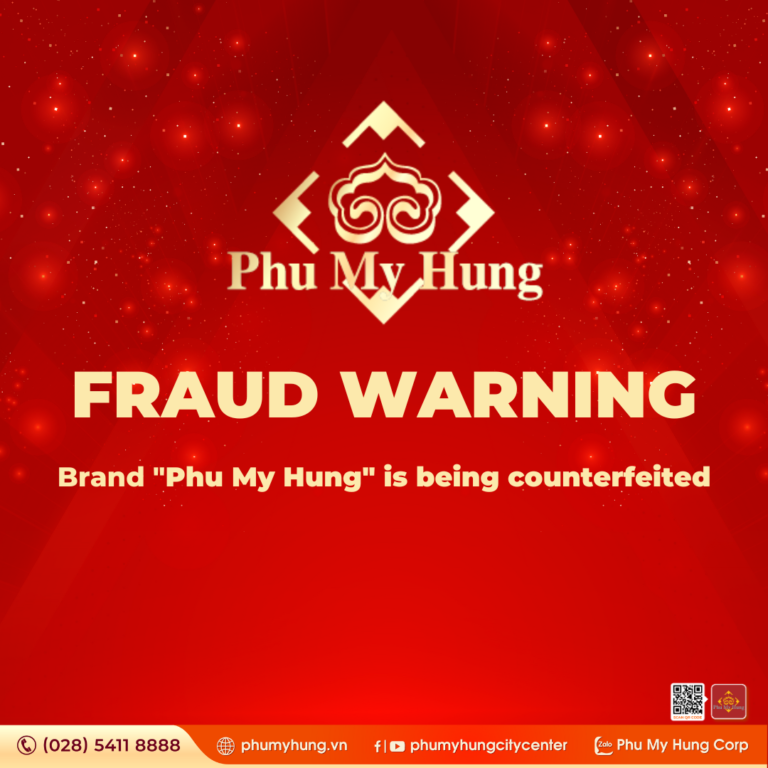 Fraudulent information alert regarding Phu My Hung real estate brand