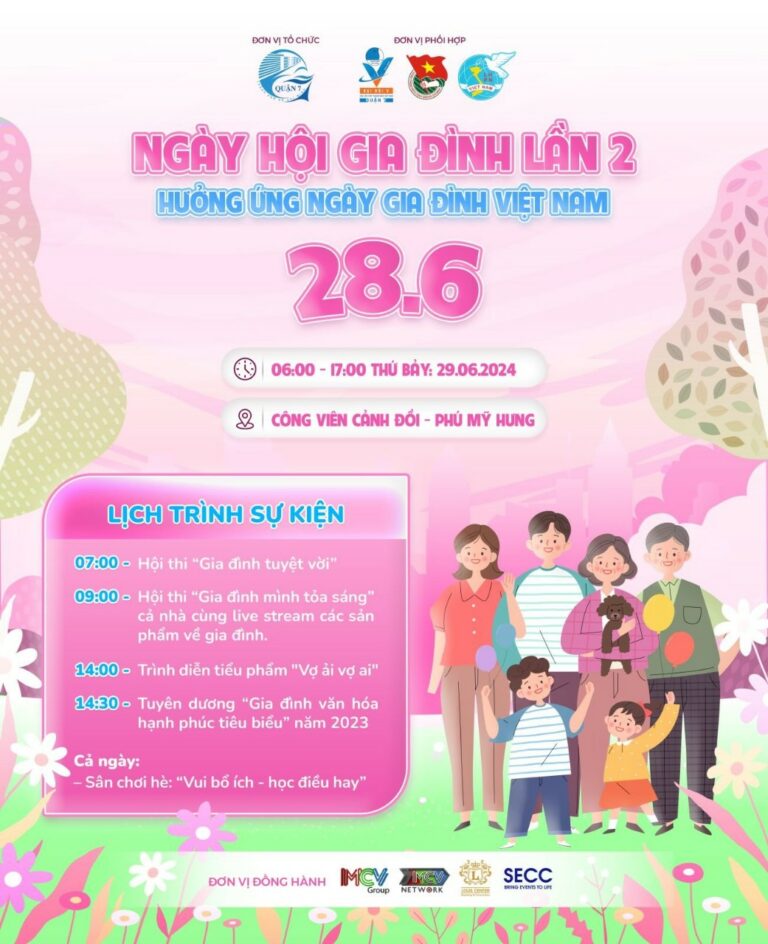 Quận 7 hưởng ứng ngày Gia đình Việt Nam 28/6